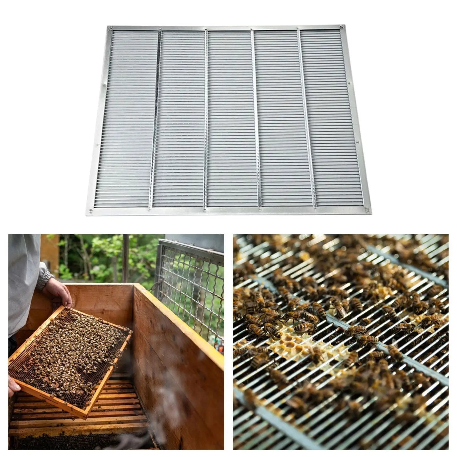 🐝 2× Queen Excluders – Stainless Steel Beekeeping Tool for Wooden Beehives