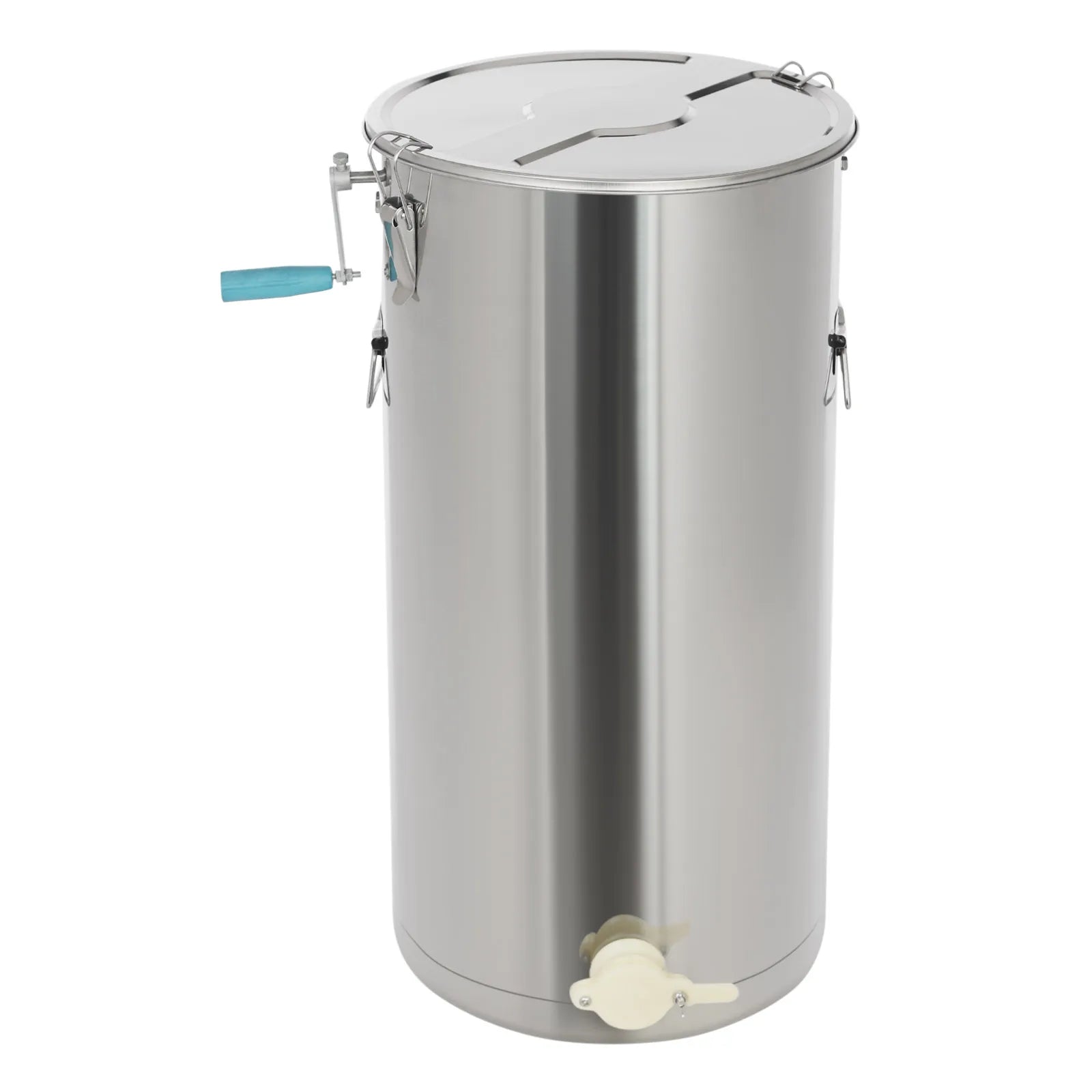 🍯 Manual Honey Extractor – Stainless Steel Beekeeping Spinner Tool