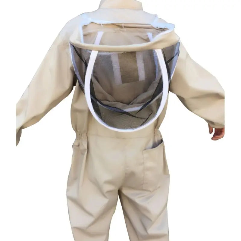 🐝 Professional Full Body Beekeeping Suit with Gloves – Ventilated Protection