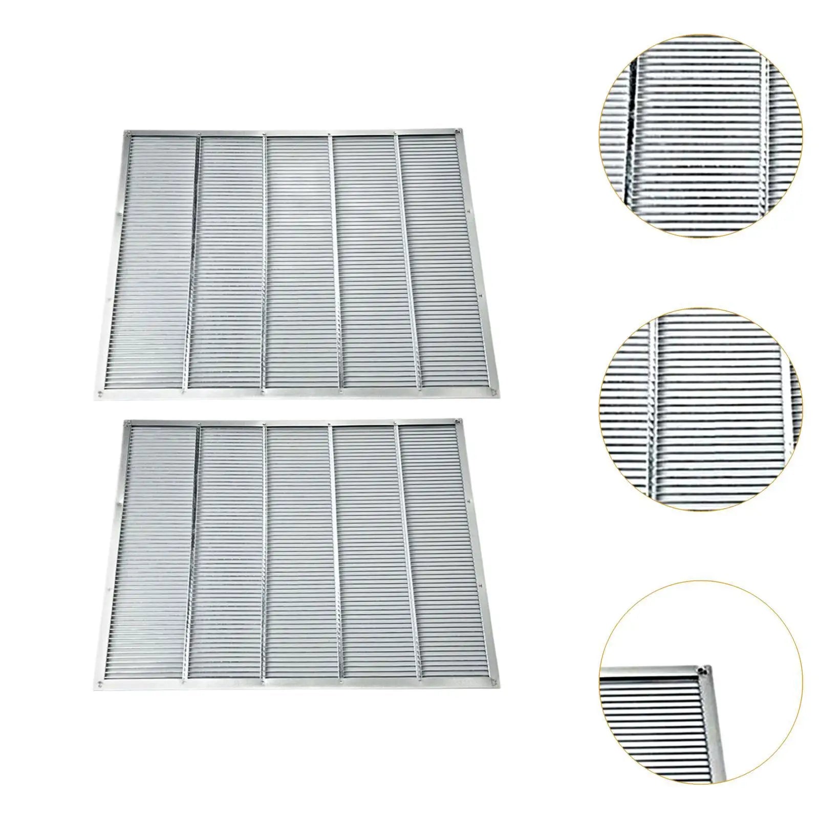 🐝 2× Queen Excluders – Stainless Steel Beekeeping Tool for Wooden Beehives
